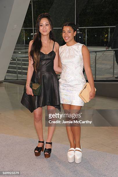 Jen Kao and Hannah Bronfman attend the 2013 CFDA Fashion Awards on June 3, 2013 in New York, United States.