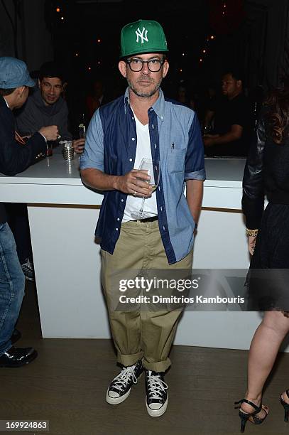 Fashion designer Mark McNairy attends the 10th anniversary party of Billionaire Boys Club presented by HTC at Tribeca Canvas on June 4, 2013 in New...