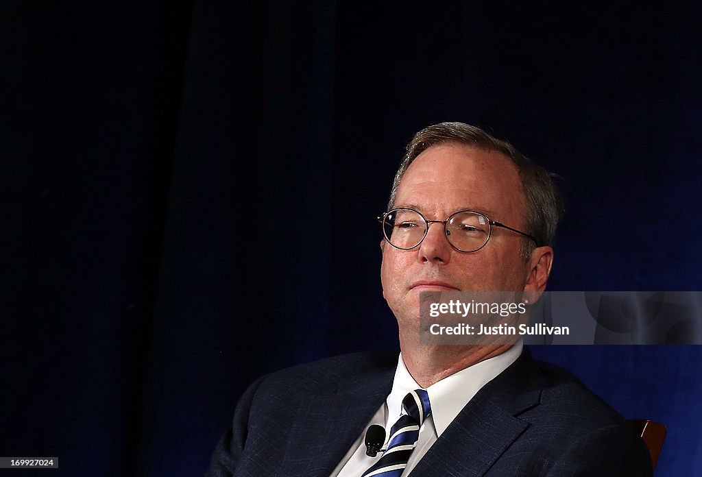 Google's Executive Chairman Eric Schmidt Speaks At San Francisco's Commonwealth Club