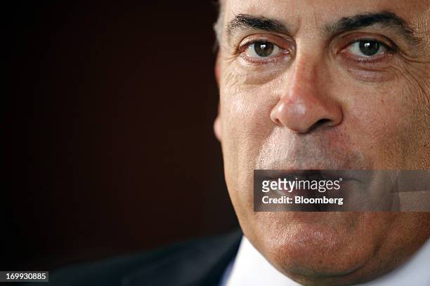 Muhtar Kent, chief executive officer of Coca-Cola Co., speaks during a Bloomberg Television interview in Yangon, Myanmar, on Tuesday, June 4, 2013....