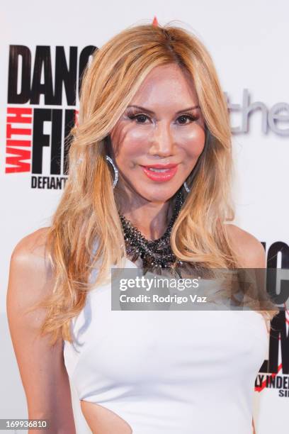 Actress Tess Broussard attends the Dances With Film Festival - "Broken Glass" Premiere at TCL Chinese Theatre on June 4, 2013 in Hollywood,...