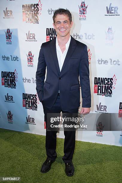 Actor Eric Charles Jorgenson attends the Dances With Film Festival - "Broken Glass" Premiere at TCL Chinese Theatre on June 4, 2013 in Hollywood,...