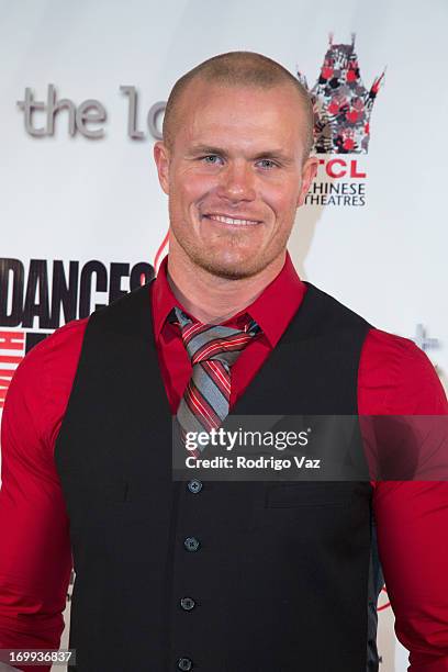 Actor Jess Allen attends the Dances With Film Festival - "Broken Glass" Premiere at TCL Chinese Theatre on June 4, 2013 in Hollywood, California.