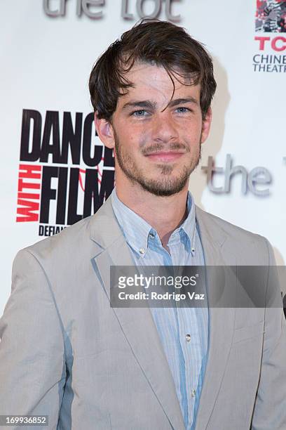 Actor Jesse James Rice attends the Dances With Film Festival - "Broken Glass" Premiere at TCL Chinese Theatre on June 4, 2013 in Hollywood,...