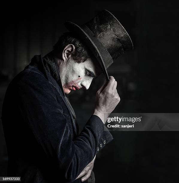 sad actor - actor backstage stock pictures, royalty-free photos & images