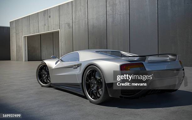 sports car - prestige car stock pictures, royalty-free photos & images