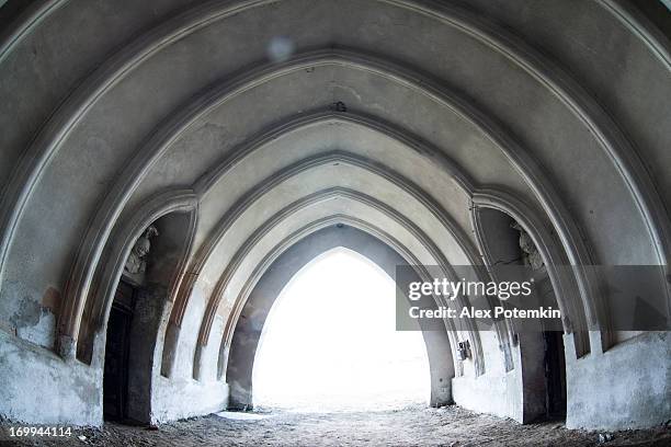 old stable in velikaya lipa town, belarus - prince anton radziwill stock pictures, royalty-free photos & images