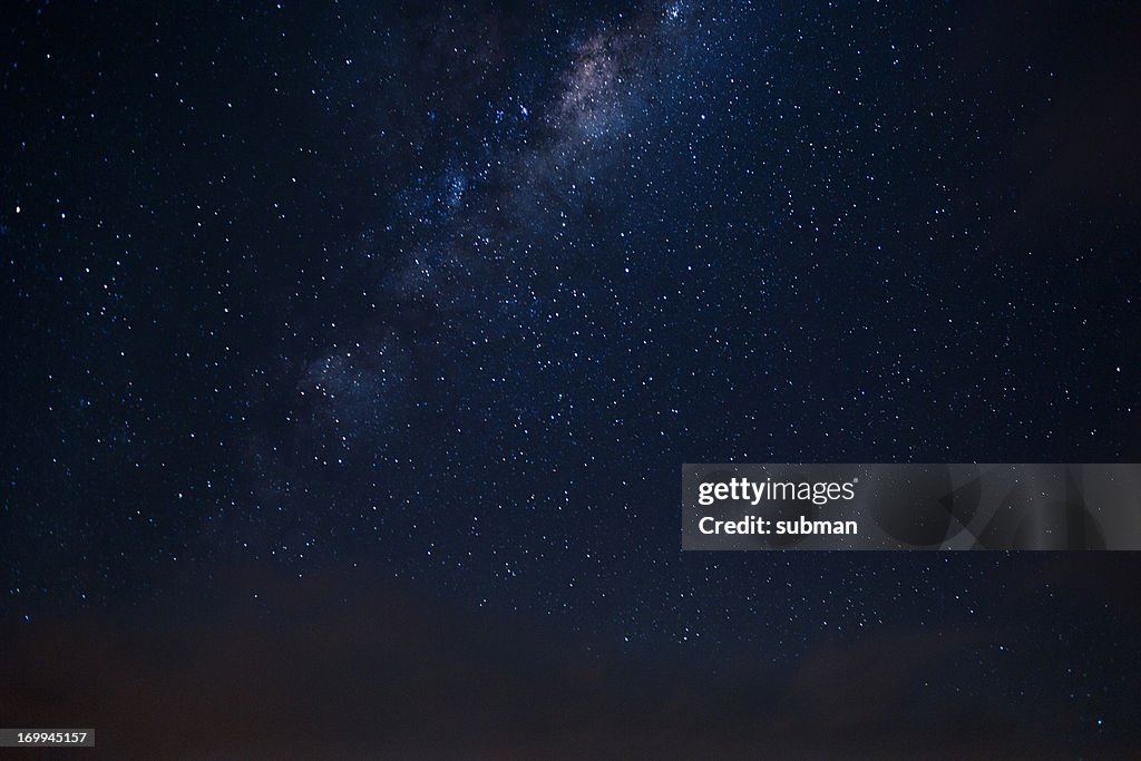 Milkyway seen from the Southern Skies
