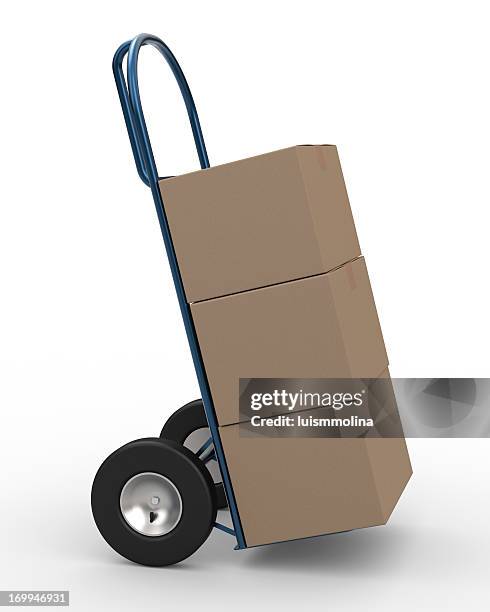 diable - diable chariots et charrettes photos et images de collection