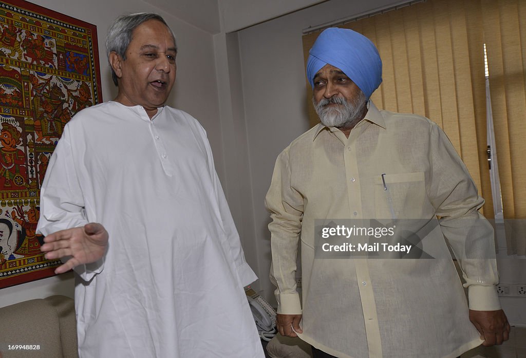 Montek Singh Ahluwalia meeting Naveen Patnaik