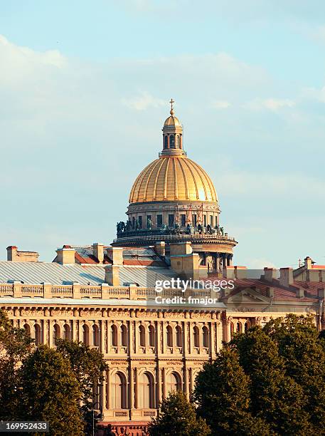 saint isaac cathedral - russia architecture stock pictures, royalty-free photos & images