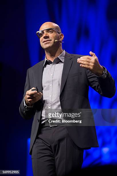 Loic Le Meur, founder of the LeWeb conference, speaks during a panel session at the LeWeb '13 event in London, U.K., on Wednesday, June 5, 2013. Key...