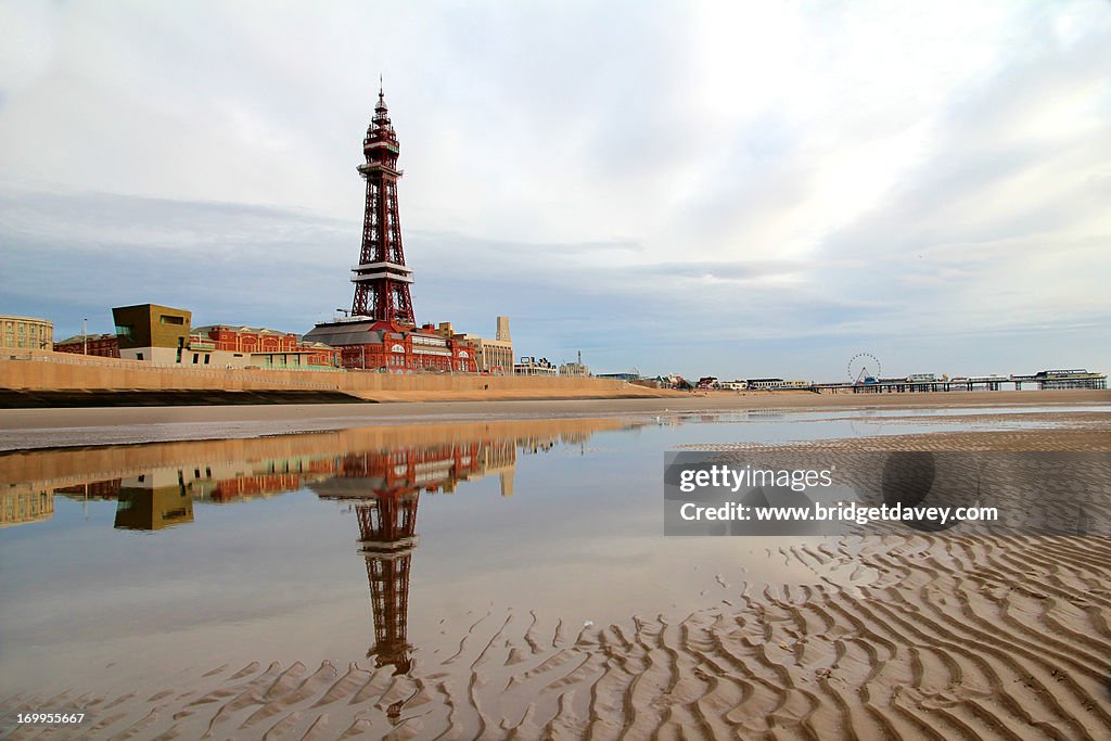 Blackpool Tower Reflections