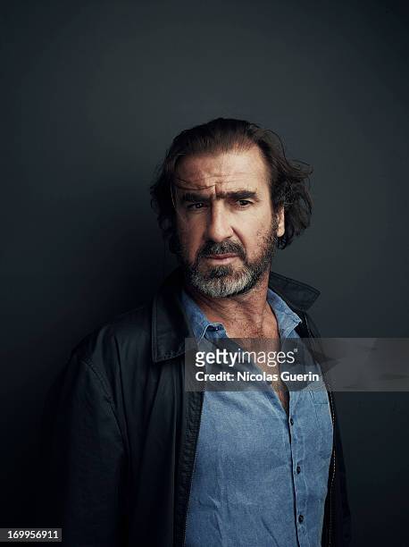 Actor Eric Cantona is photographed for Self Assignment on May 20, 2013 in Cannes, France.