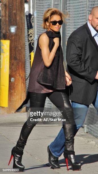 Singer Ciara as seen on June 4, 2013 in Los Angeles, California.