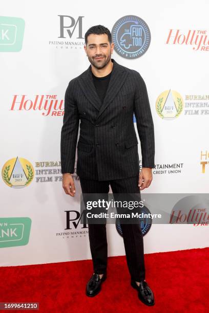 Jesse Metcalfe attends the 2023 Burbank International Film Festival at The Marriott Burbank Convention Center on September 24, 2023 in Burbank,...