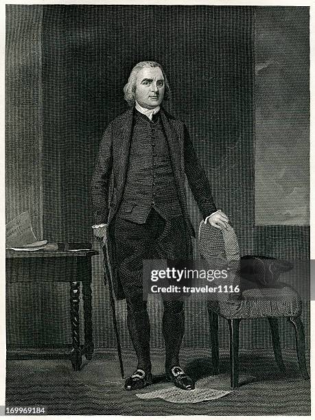 samuel adams - samuel adams stock illustrations
