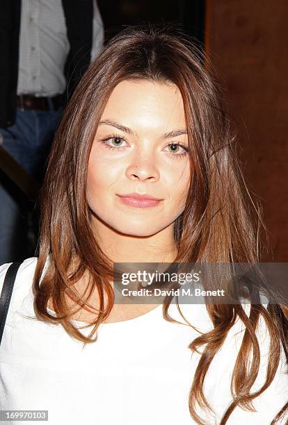 Scarlett Byrne attends the UK Premiere of 'Come As You Are' at The Curzon Mayfair on June 5, 2013 in London, England.