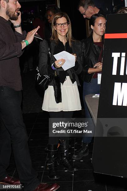 Lisa Loeb as seen on June 4, 2013 in Los Angeles, California.