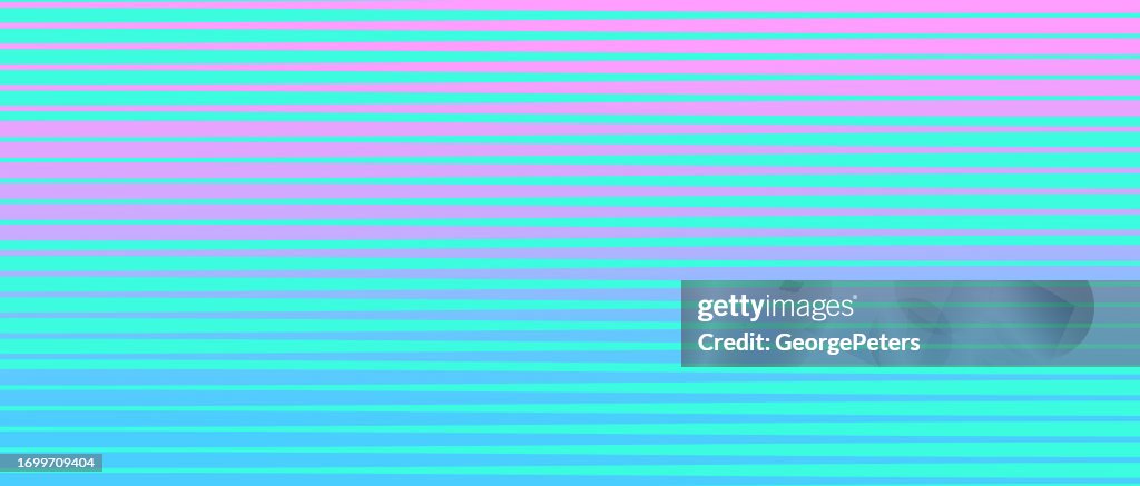 Neon Colored Horizontal Stripes Background High-Res Vector Graphic ...