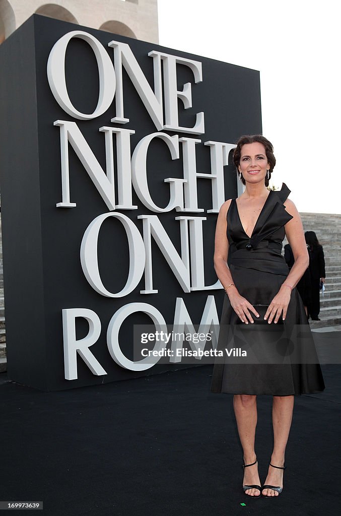 Giorgio Armani Hosts 'One Night Only' Roma