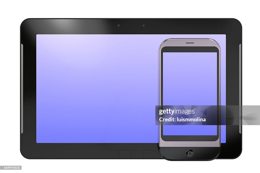 Tablet and Smartphone