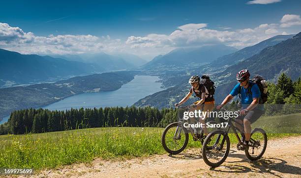 carinthian primavera bike, austria - austria foto e immagini stock