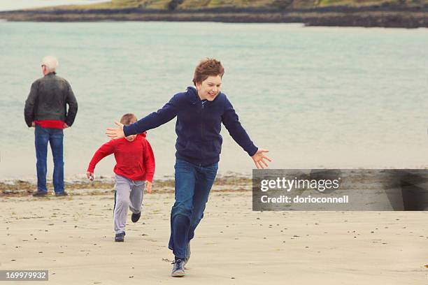 running - irish family stock-fotos und bilder