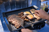 enjoy grills cooking outdoor