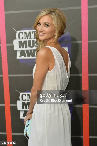 Musician Sarah Darling attends the 2013 CMT Music awards at the Bridgestone Arena on June 5, 2013 in Nashville, Tennessee.