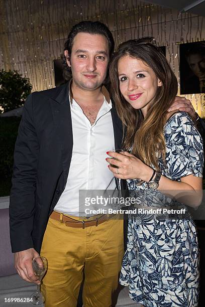 Actress Alexie Ribes and Yanice Mimoun attend a cocktail party at Hotel Fouquet's Barriere following the premiere of the film 'Les Petits Princes' at...
