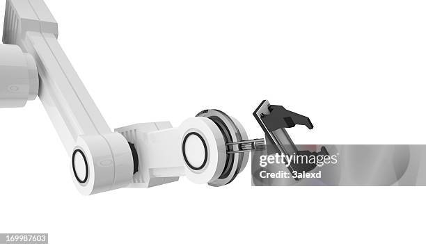 robotic arm - robots stock pictures, royalty-free photos & images