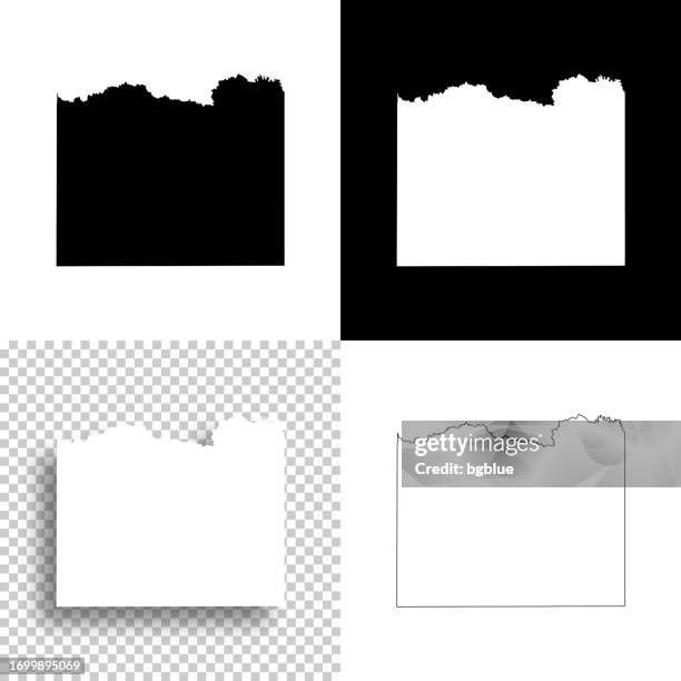 Cass County Texas Karten Fr Das Design Leere Weie Und Schwarze Hintergrnde, Stock-Foto