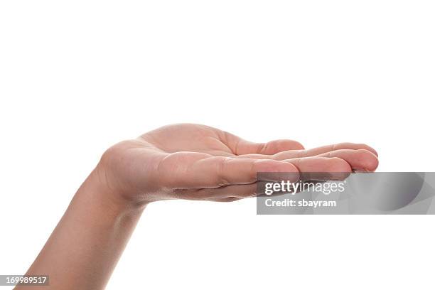 hand, open palm - handpalm stockfoto's en -beelden