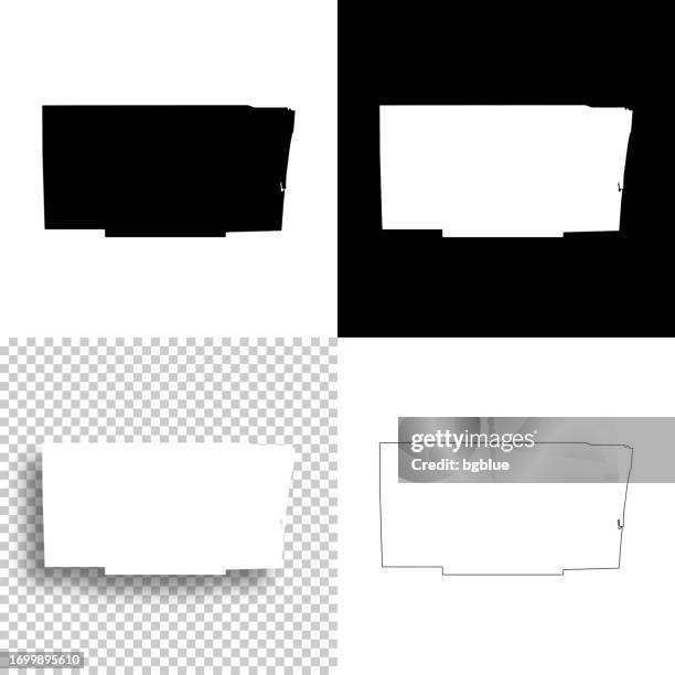 broward county, florida. maps for design. blank, white and black backgrounds - broward county stock illustrations