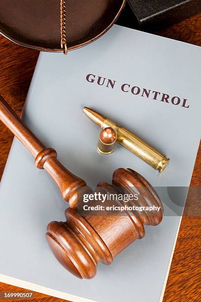 gun control - gun forbidden stock pictures, royalty-free photos & images