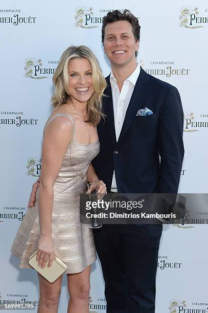 Actress Ali Larter and comedian Hayes MacArthur attend the Perrier-Jouet celebration of the Enchanting Tree on June 5, 2013 in New York City.