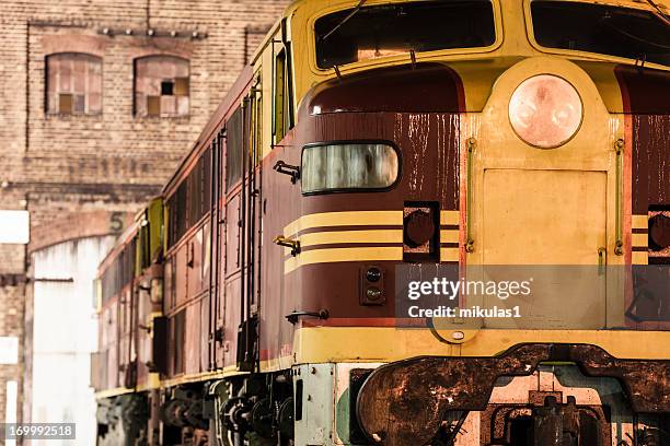 diesel locomotive - cowcatcher bildbanksfoton och bilder