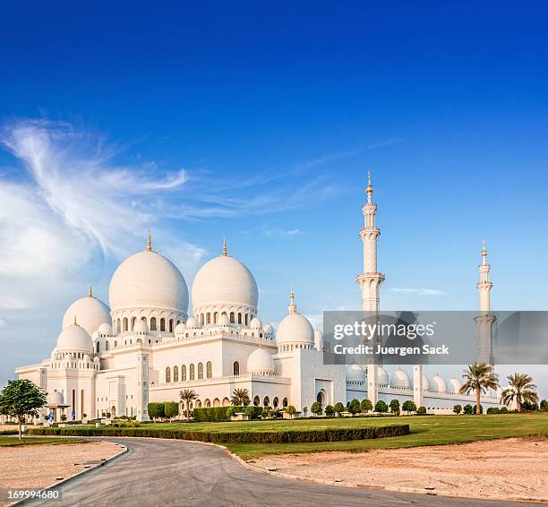 sheikh-zayed-moschee - sheikh zayed mosque stock-fotos und bilder