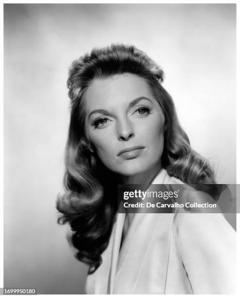 Publicity portrait of singer and actor Julie London in the mid 1950's, United States.