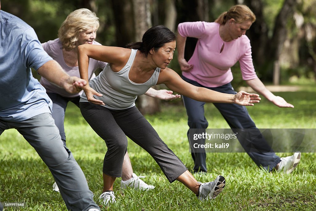 Clase de Tai chi