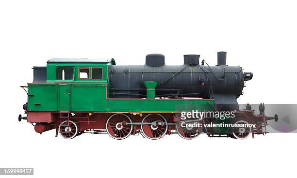 locomotora de vapor - locomotive fotografías e imágenes de stock