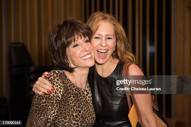 Singers Deana Martin and Daisy Torme attend the Siriusly Sinatra Father's Day Show at Capitol Records Studio on June 5, 2013 in Hollywood, California.