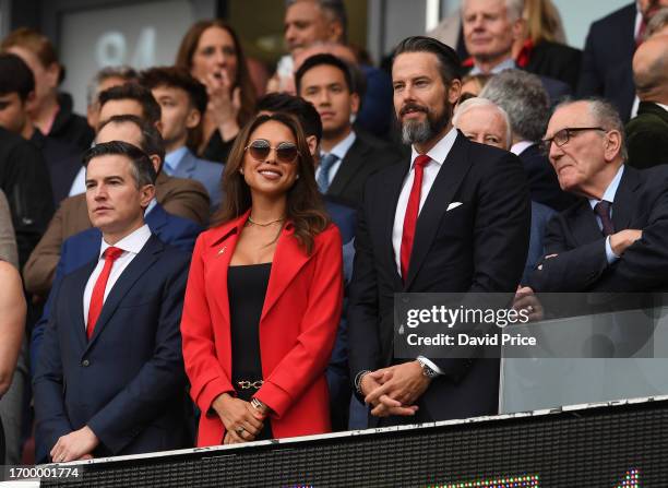 Arsenal Director Josh Kroenke before the Premier League match between Arsenal FC and Tottenham Hotspur at Emirates Stadium on September 24, 2023 in...