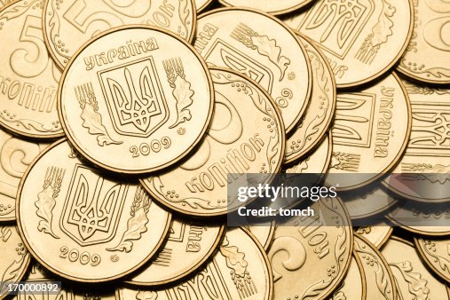 Gold Color Coins High-Res Stock Photo - Getty Images