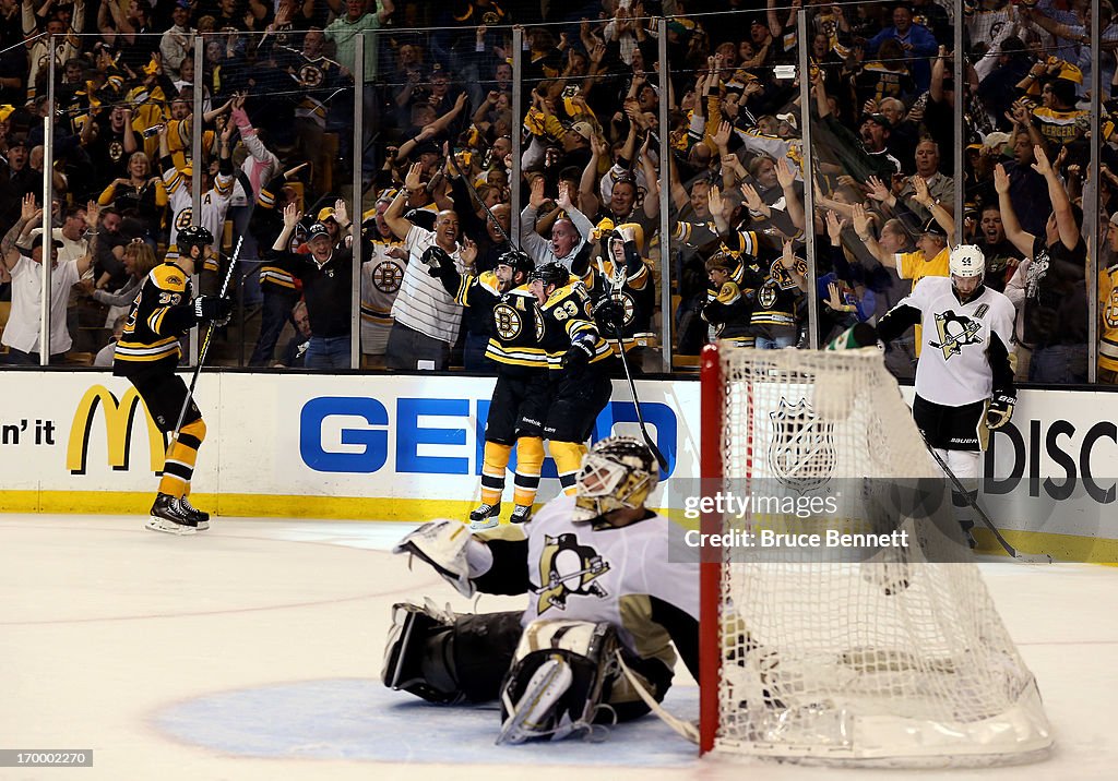 Pittsburgh Penguins v Boston Bruins - Game Three