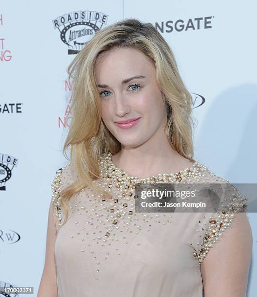 Actress Ashley Johnson attends the screening of Lionsgate and Roadside Attractions' "Much Ado About Nothing" on June 5, 2013 in Hollywood, California.