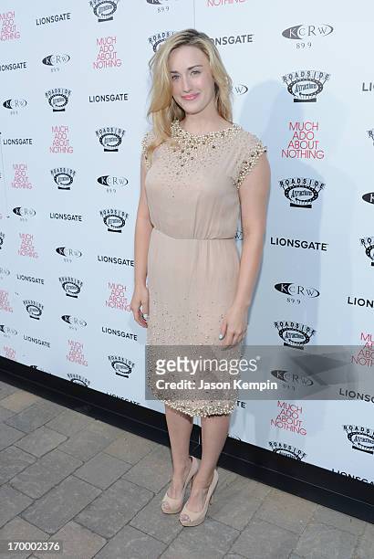 Actress Ashley Johnson attends the screening of Lionsgate and Roadside Attractions' "Much Ado About Nothing" on June 5, 2013 in Hollywood, California.