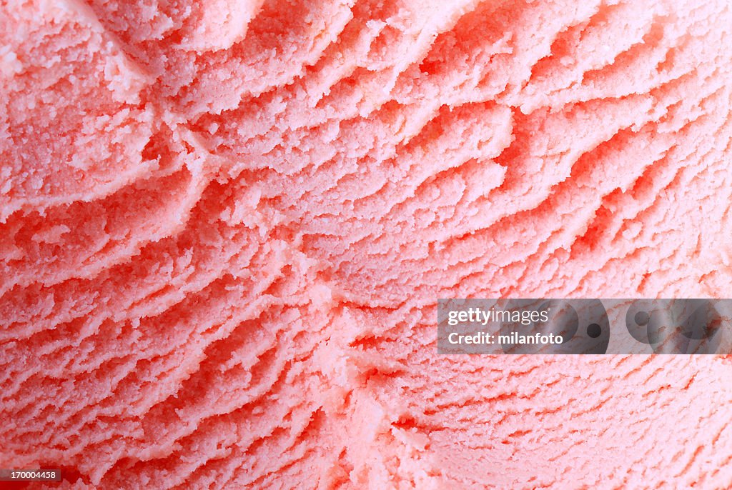 Detail of icecream scoop