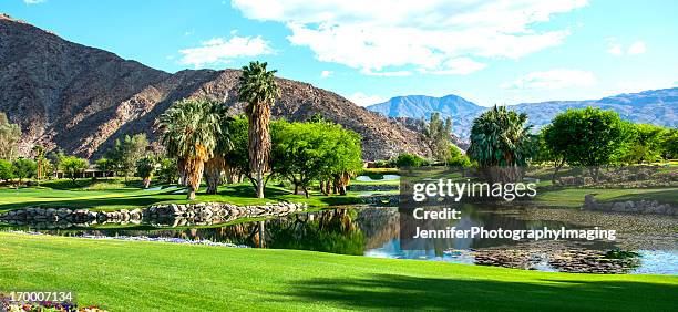 luxury golf course - la quinta california stock pictures, royalty-free photos & images